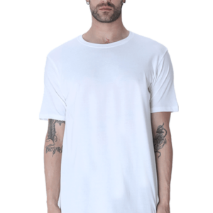 Longline Curved T-Shirt