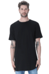 Longline Curved T-Shirt